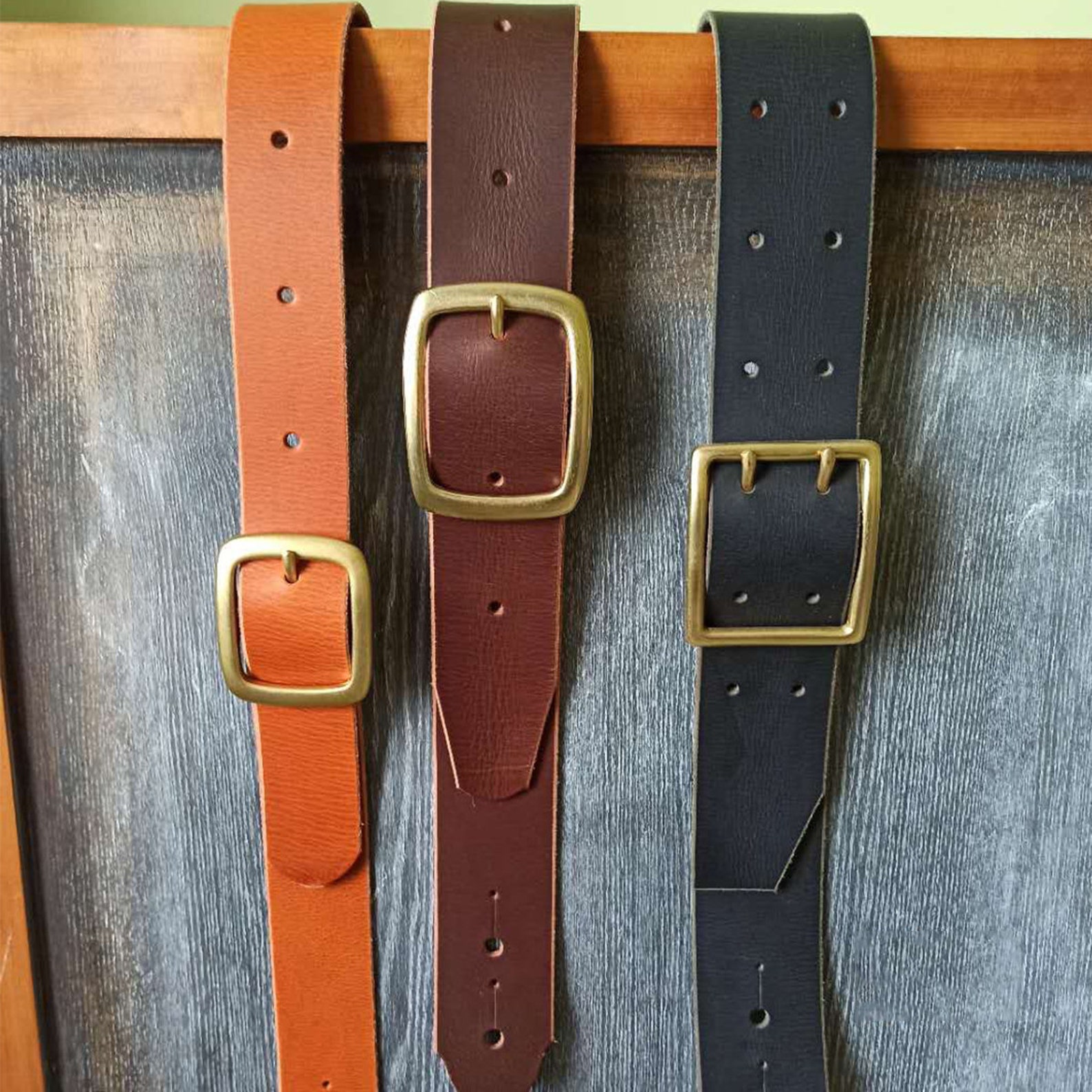 Handmade Leather Guitar Strap BUCKLE Adjustable Custom Etsy