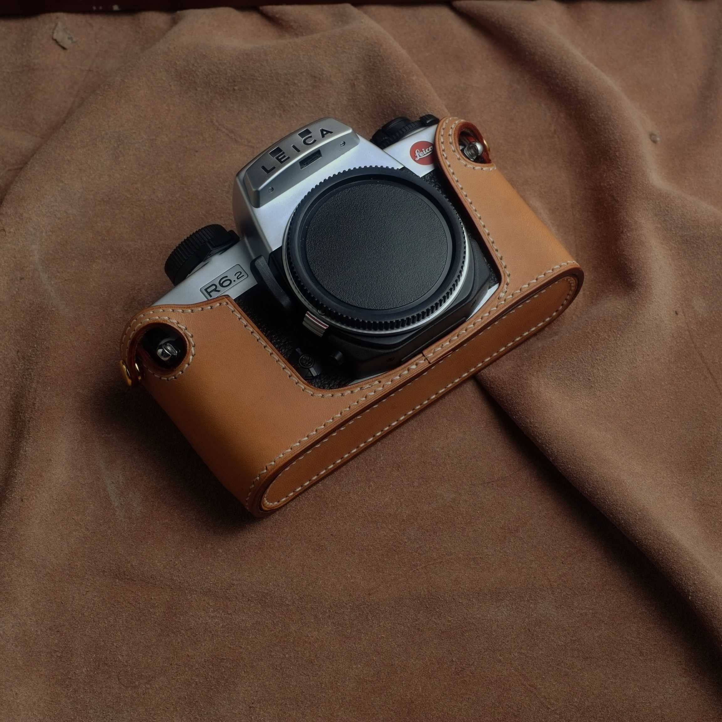 Leica R6 R62 R4 R5 R6 R7 Film Handmade Camera Protection Cowhide