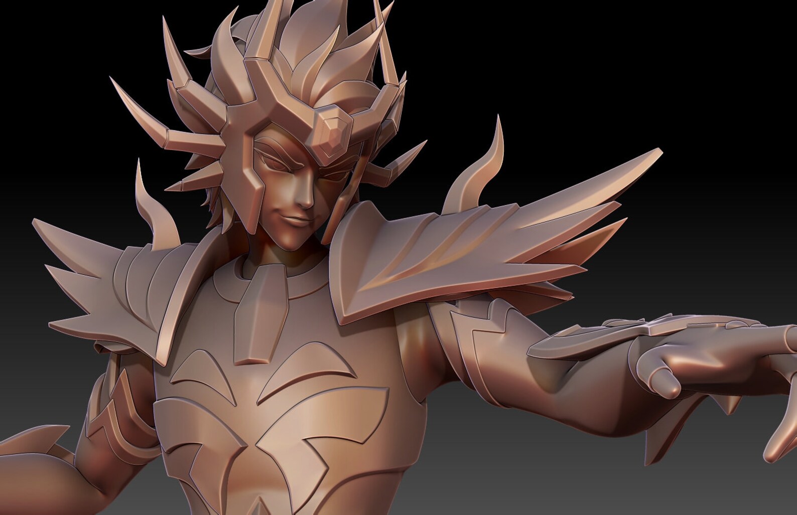 STL máscara de muerte santo seiya cáncer caballero del zodíaco Etsy