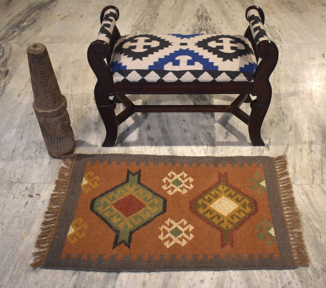 Home Decorative Turkish Persian Door Mat Beautiful Rug Jute Etsy