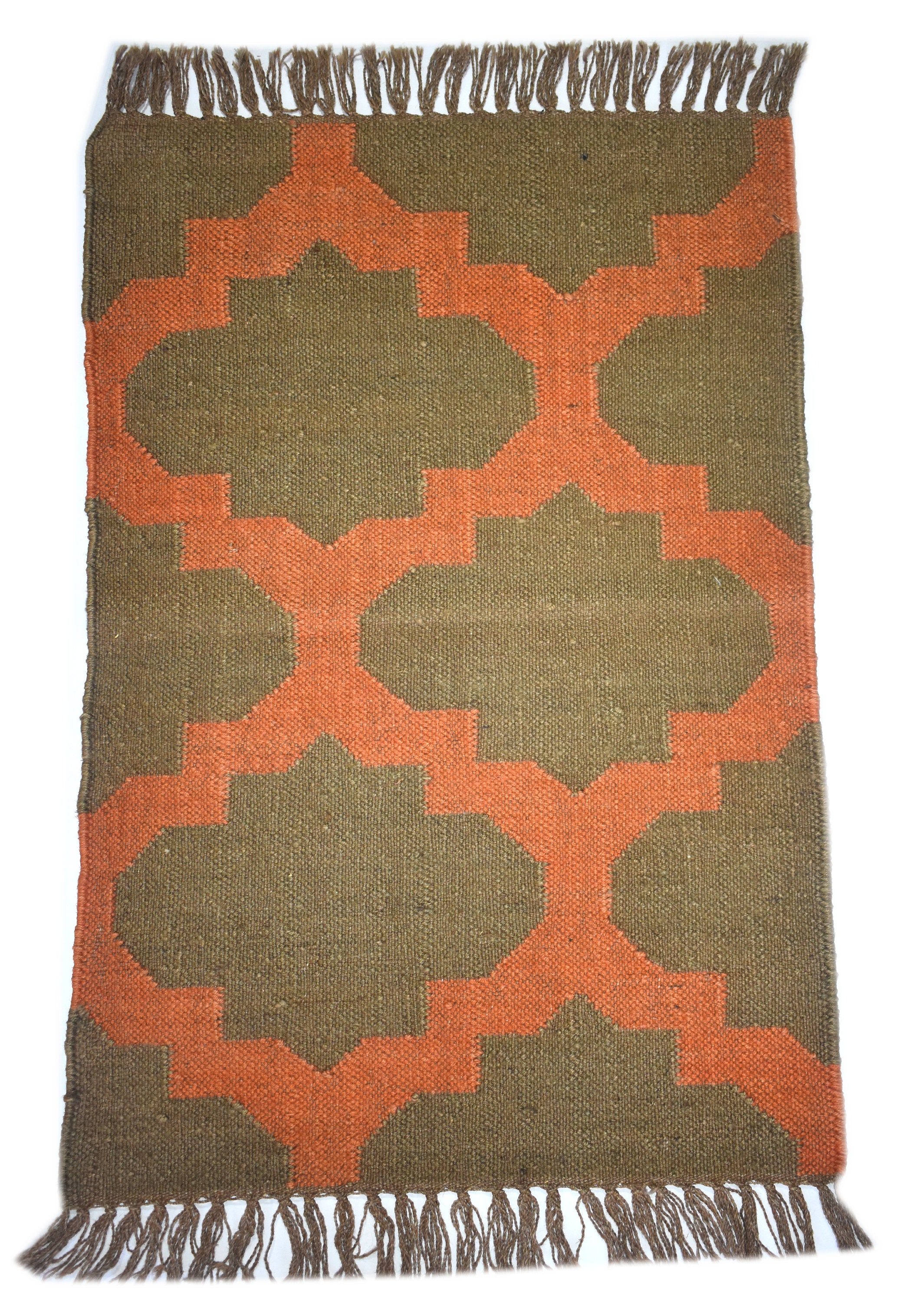 Handmade Geometric Jute Rug 2x3 Feet Door Mat Small Persian Etsy UK