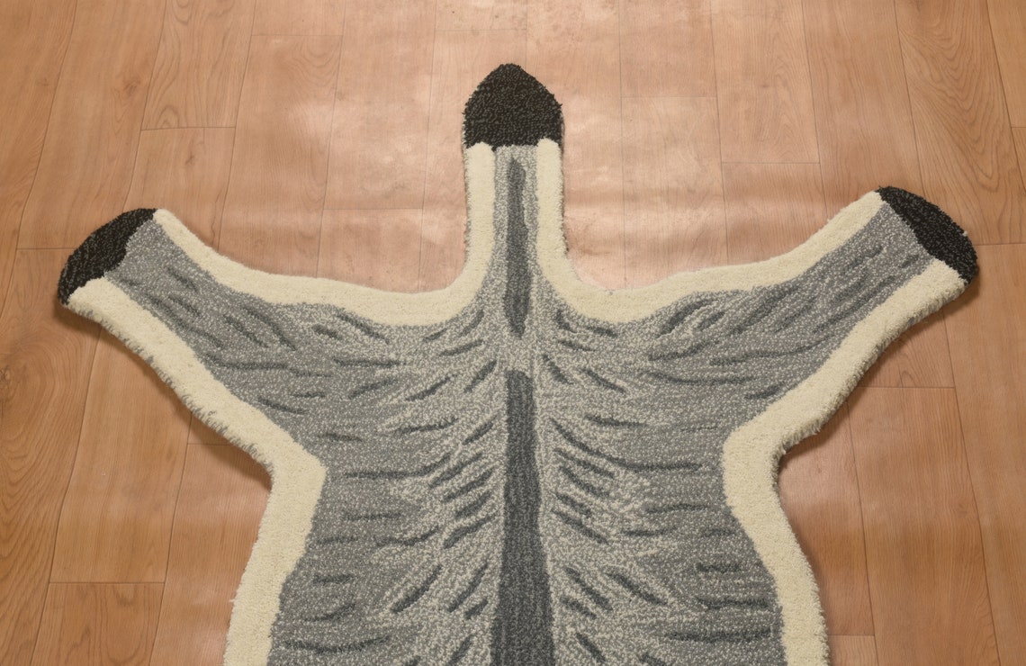 Hand Tufted Elephant Skin Wool Carpet Kid Room Decor Rug Etsy
