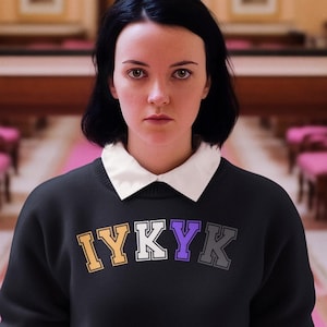 Nonbinary Pride Sweatshirt, Subtle IYKYK Design (Unisex, Cozy Fit)