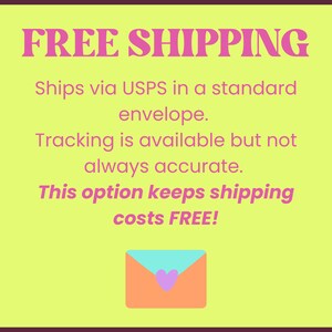 The image is a promotional graphic for free shipping, featuring a text overlay and an envelope icon.