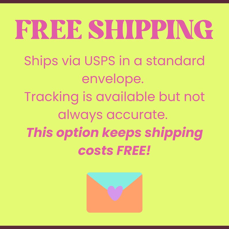 The image is a promotional graphic for free shipping, featuring a text overlay and an envelope icon.
