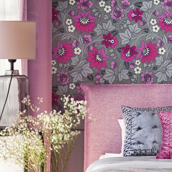 Floral Wallpaper Etsy UK