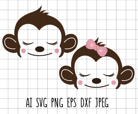 Free Free 38 Baby Monkey Svg