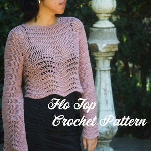 FLO TOP Crochet Pattern