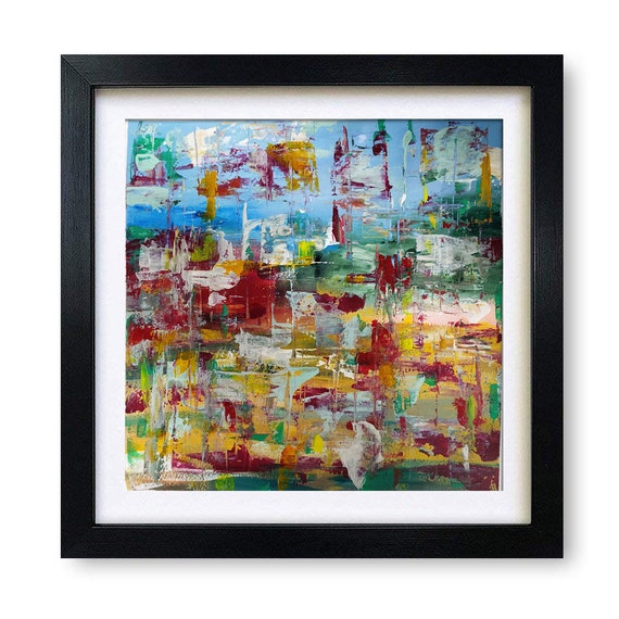 Original abstract painting contemporary wall art | Etsy