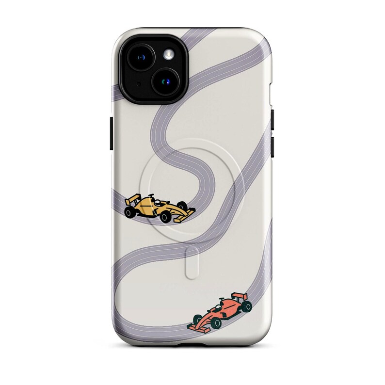 Magsafe F1 Inspired Grey Racing Phone Case | Magsafe Tough Case for ...