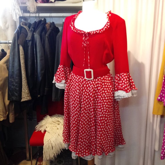 Vintage Moses Haute Couture dress Milan