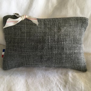 Pochette en lin petit modèle