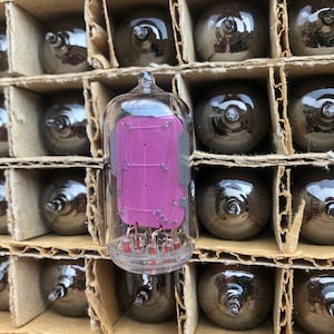1x Extra Rare IV-13 / IV-19 Vfd Tube for Clock DIY (New, Nos, Otk, Tested 100%)