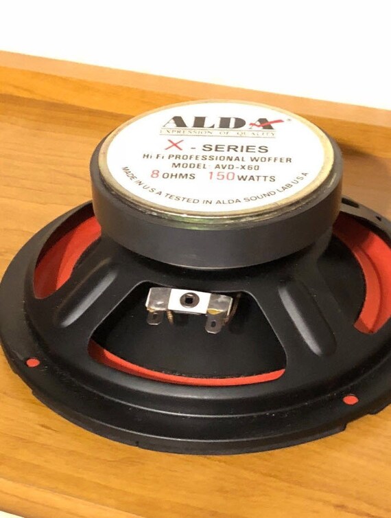 2x ALDA AWD X-60 Woofer Pro Speaker 65 