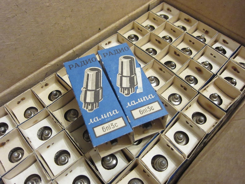 ~EL90 Svetlana USSR Output Tetrode 50x 6P1P-EV 80-s NEW, NOS, OTK ~6AQ5