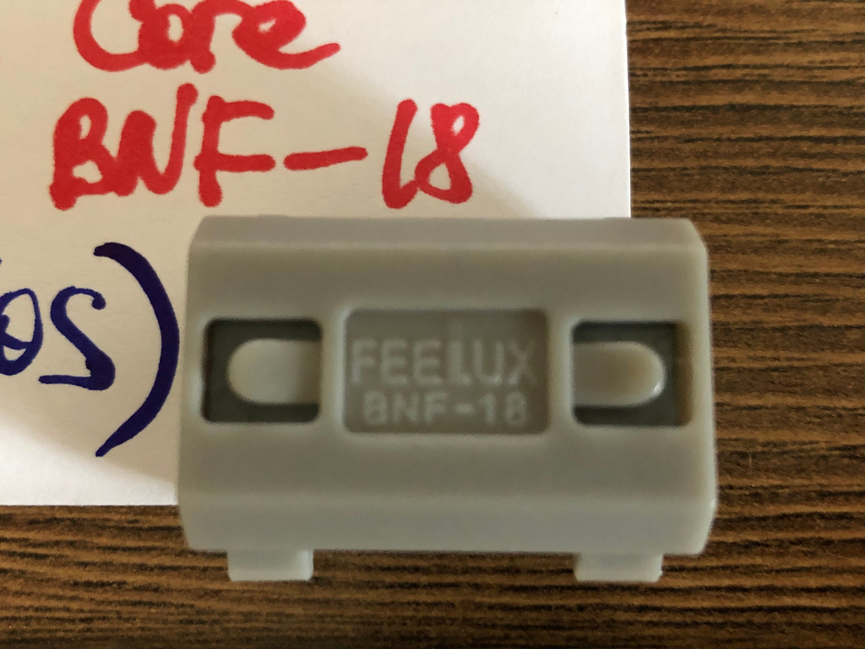 10 X NEW Feelux BNF-18 Split Ferrite Core EMI Interference Filter Round ...