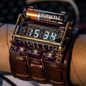 1 x IVL2-7/5 VFD-display-indicator voor het maken van een doe-het-zelfklok (nieuwe, oude voorraad) Arduino