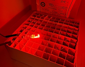 100 bombillas de neón INS-1/INC-1 para reloj Nixie, tipo punto (IN-3)
