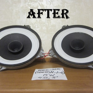 PAIR of USSR Full Range Speakers 10GDSH-1-4 (10GD-36K) 8 inch, 15W, 4Om, 20 kHz