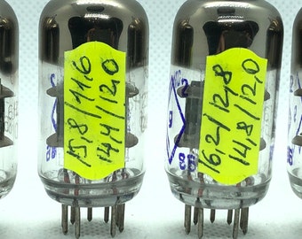2x 6N23P-EV (E88CC, ECC88, 6922) REFLECTOR (NUEVO, N.° de pieza, Otk) Par combinado