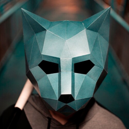 Cat Mask PDF Pattern Etsy