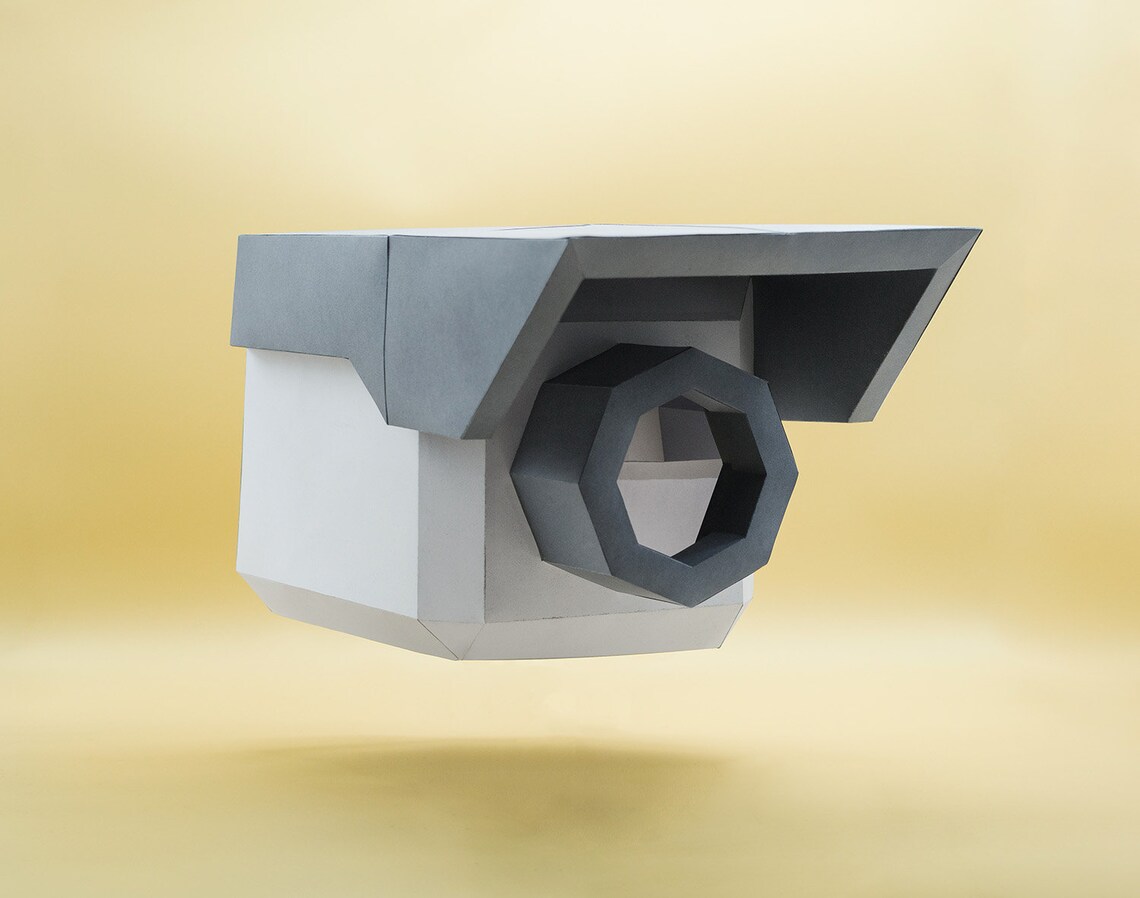 Security / Video Camera Mask, Skibidi Toilet | DIY Paper Mask ...