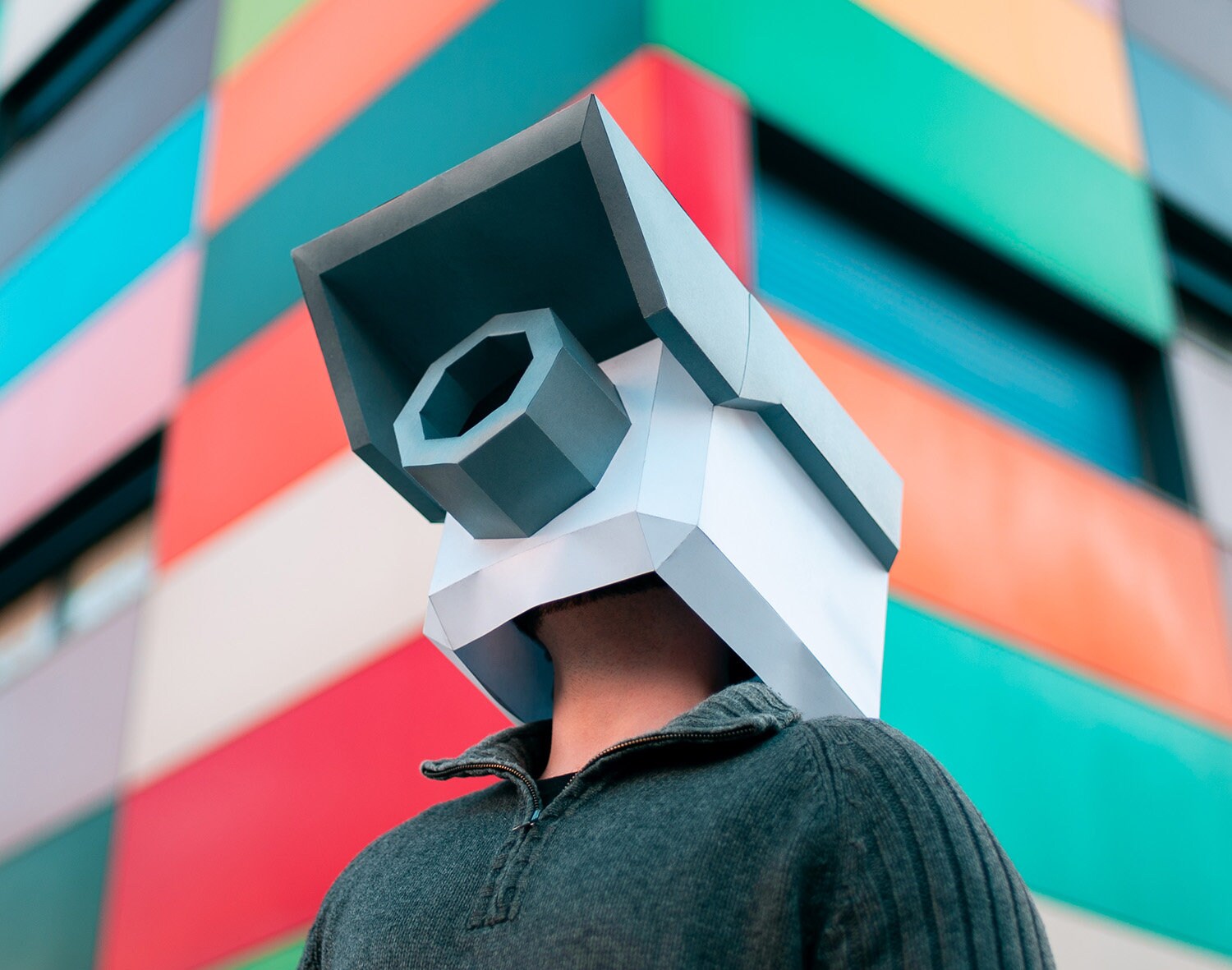 Security / Video Camera Mask, Skibidi Toilet | DIY Paper Mask ...