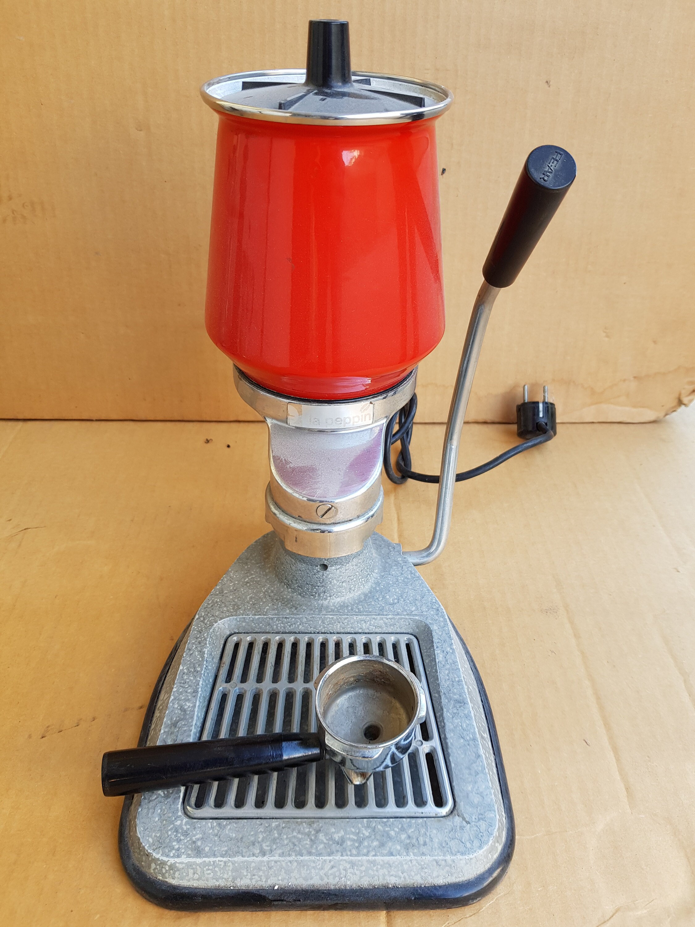 La Peppina エスプレッソマシン　訳あり Italian Coffee Machine La Peppina Machine Espresso Coffee Vintage