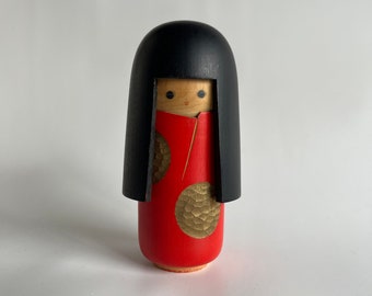 Vintage Sekiguchi Sansaku Early Kokeshi Doll