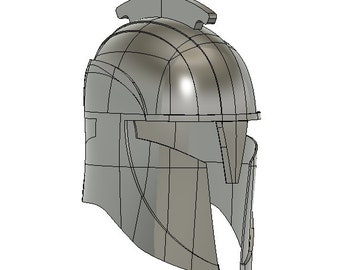 Senate Commando Helmet - 3d File - Star Wars the Clone Wars