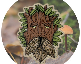 Tree herder wooden pin