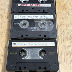 LOT DE CINQ K7 VHS Video Sony et TDK 120 et 180 min EUR 14,00 - FR