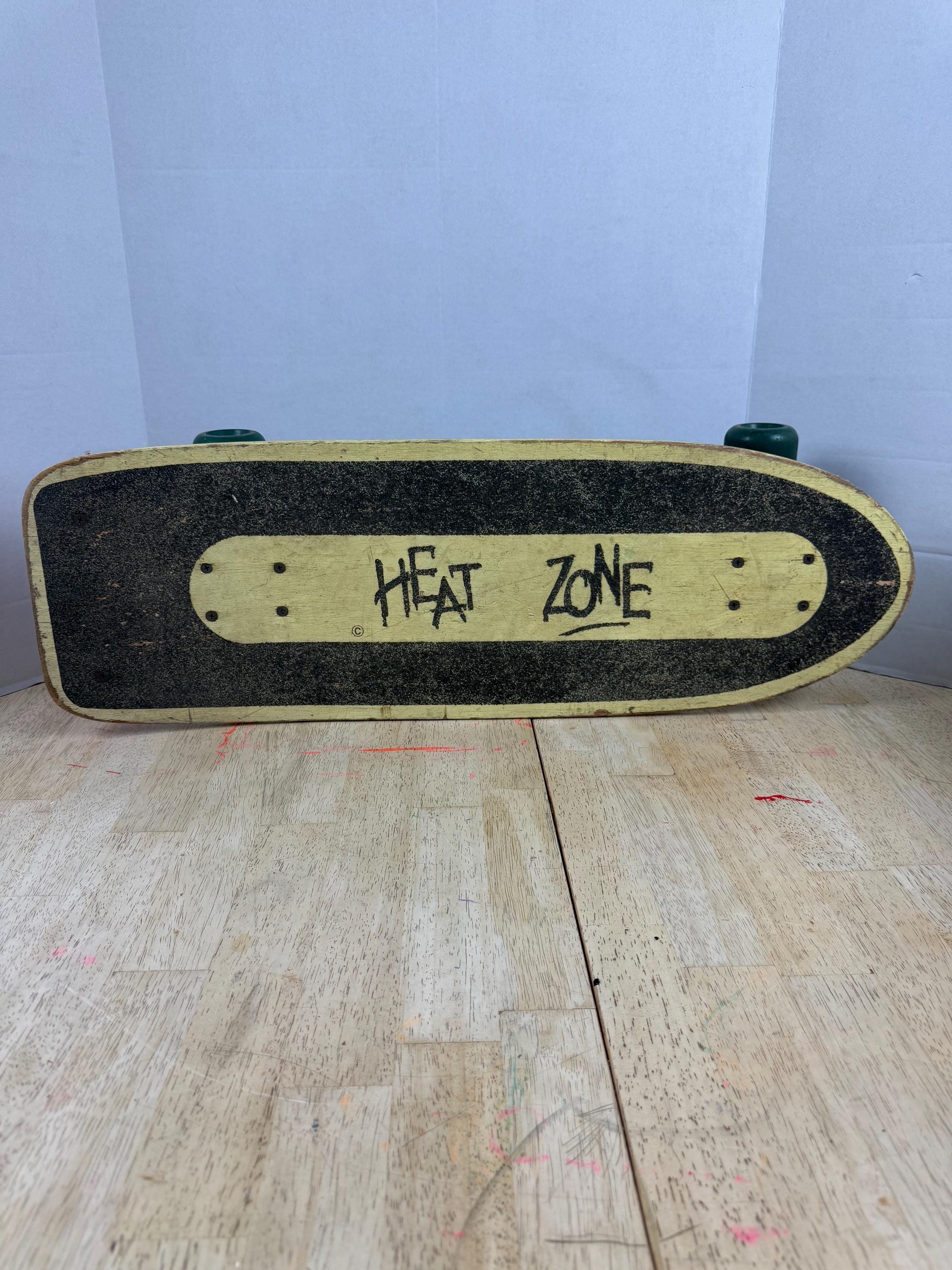 Vintage 1980's Radical Nash Heat Zone Yellow / Green XR-2 Trucks