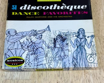 51 Discotheque Dance Favorites Reel To Reel Tape Ralph Marterie Orchestra.