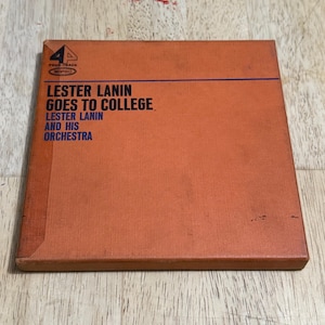 Lester Lanin - Goes To College Reel To Reel Tape 4 Track 7 1/2 ips Stereophonic