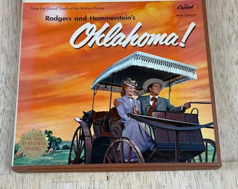 Oklahoma! Original Soundtrack Reel To Reel Tape RCA Red Seal 7.5 ips.