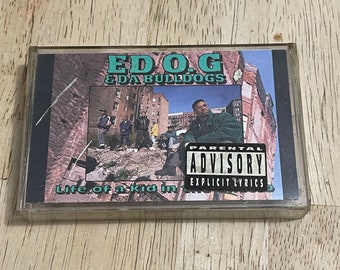 Ed O.G. & Da Bulldogs - La vie comme un enfant dans le ghetto hip hop cassette 1991.