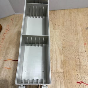 Vintage 1990s White Click 12 CD Case Tape Holder Storage Box Portable.