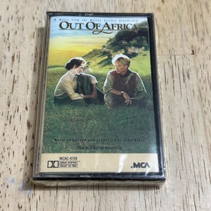 Out of Africa Soundtrack Cassette 1985 NEW SEALED Robert Redford Meryl Streep.