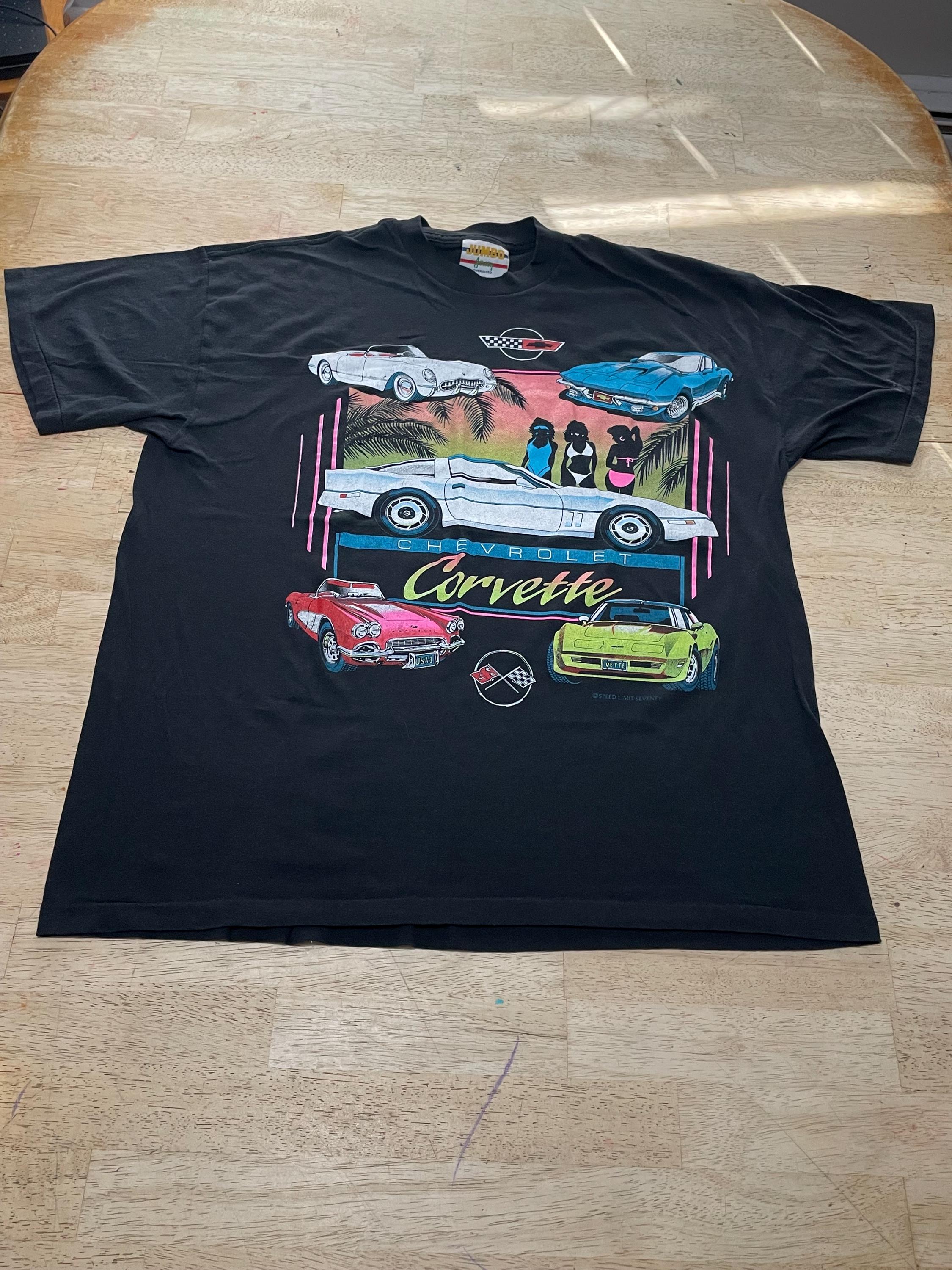 Corvette t shirt 80s - Etsy 日本 Corvette t shirt 80s - Etsy 日本