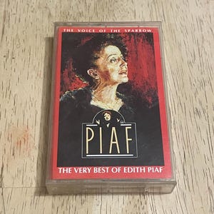 Edith Piaf - The Very Best Of The Voice Of The Sparrow Cassette Tape Jazz Soul.