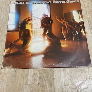 WARREN ZEVON - Bad Luck Streak In Dancing School Vinyl LP 1980 Specialty.
