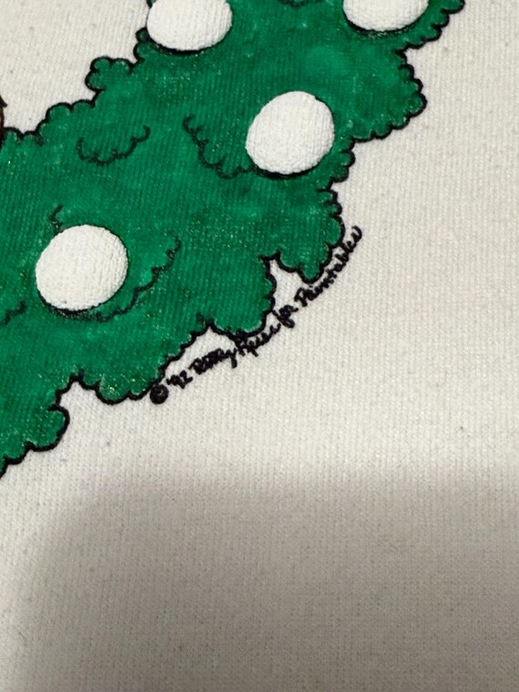 Vintage 90s Home Made Teddy Bear Printable Christ… - image 8