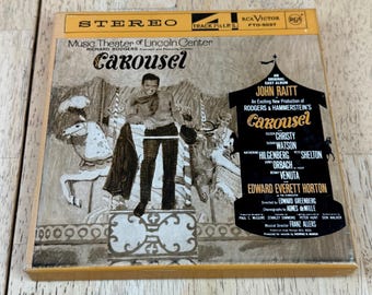 Carousel – 4 Track Stereo Reel To Reel Tape 7.5 IPS, 4-Track Rodgers Hammerstein.