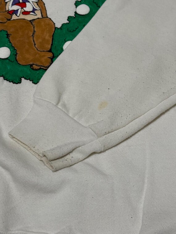 Vintage 90s Home Made Teddy Bear Printable Christ… - image 6