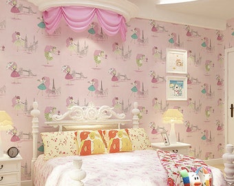 Pink Fairy Sticky Back Vinyl PVC wallpaper Plastic Fablon Self Adhesive Sticker