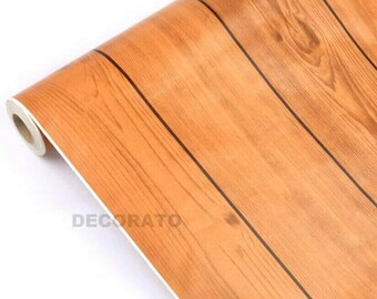 3D Wood Tiles Campervan Stickers Wallpaper STICKY BACK VINYL