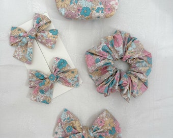 Pre-tied Bow hair clips M