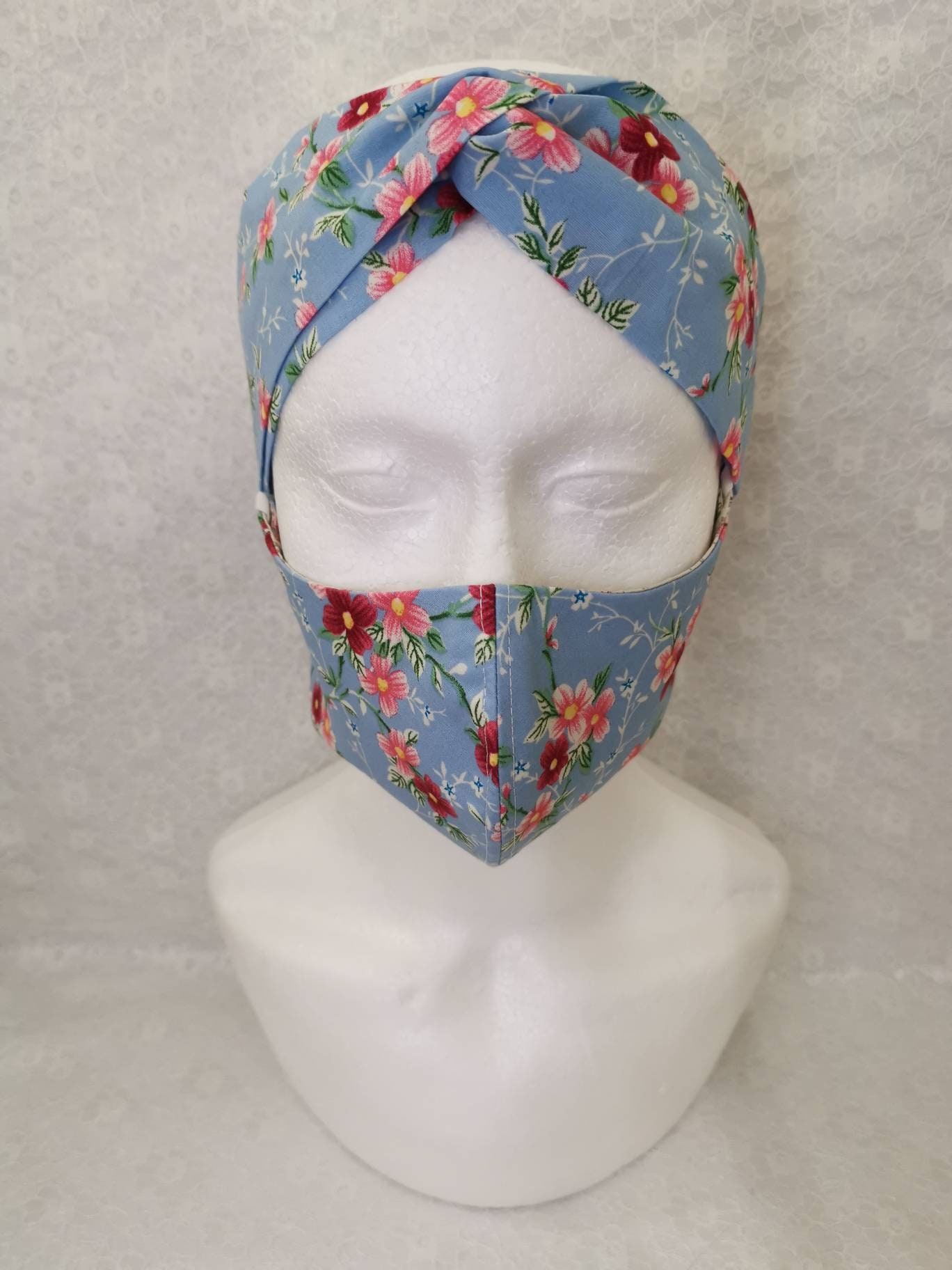 Face Mask & Headband Set Etsy UK