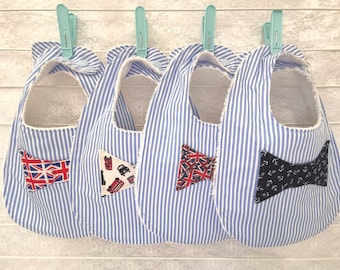 Baby bibs with bow tie